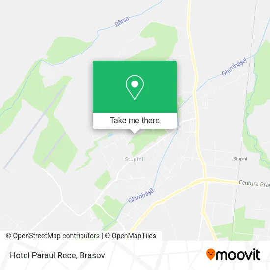 Hotel Paraul Rece map