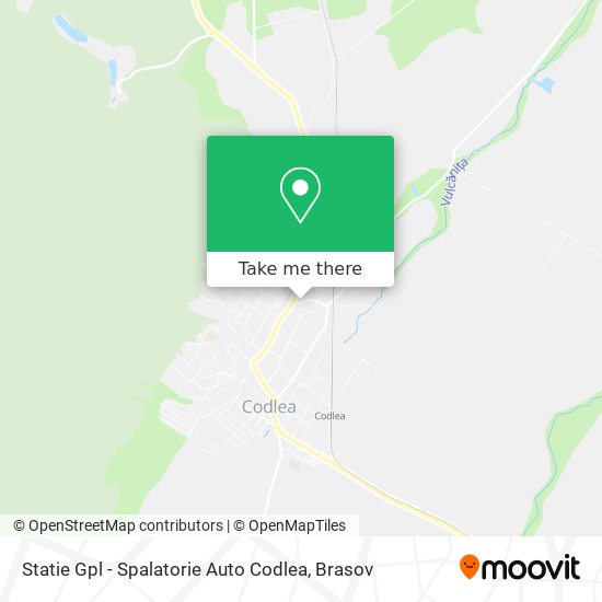 Statie Gpl - Spalatorie Auto Codlea map