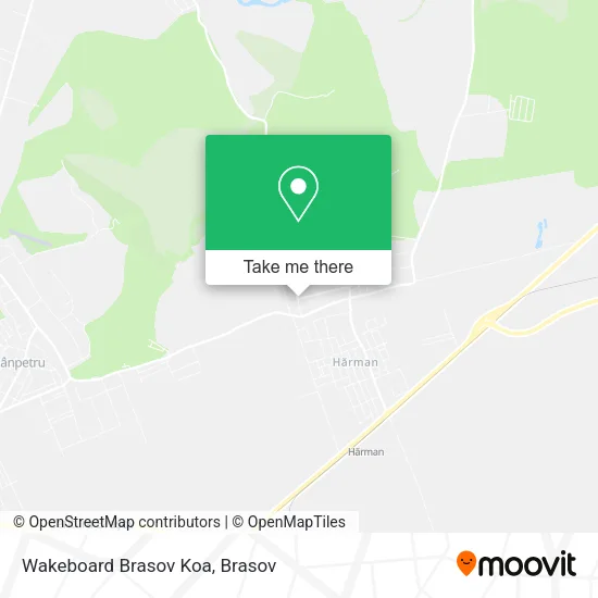 Wakeboard Brasov Koa map