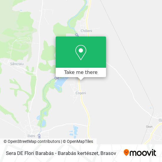 Sera DE Flori Barabás - Barabás kertészet map