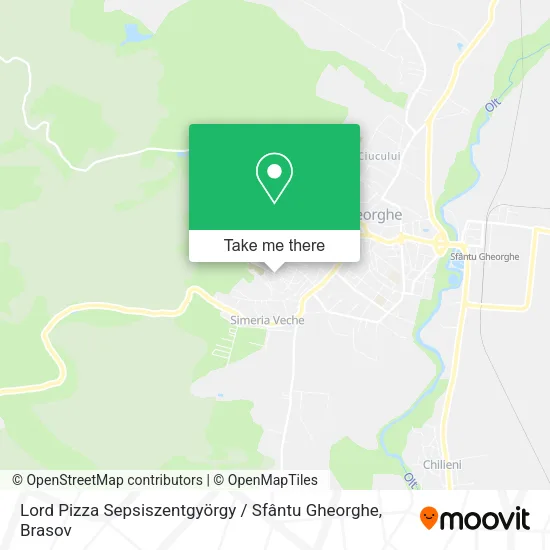 Lord Pizza Sepsiszentgyörgy / Sfântu Gheorghe map