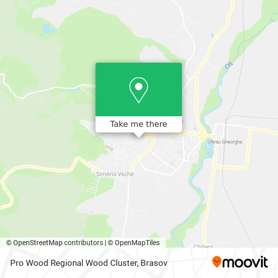 Pro Wood Regional Wood Cluster map