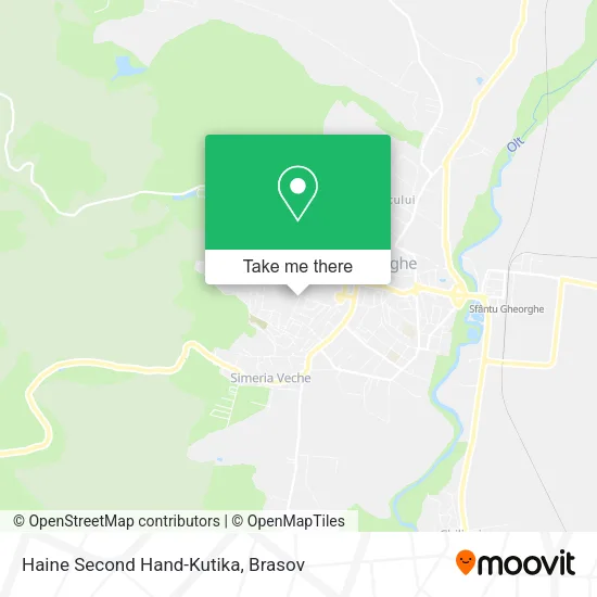 Haine Second Hand-Kutika map