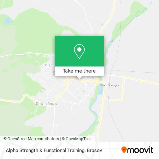 Alpha Strength & Functional Training map