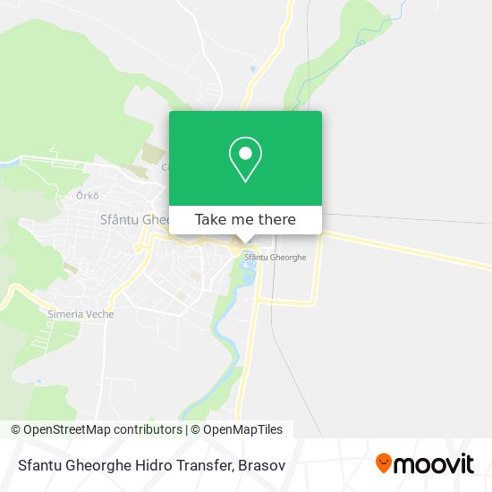 Sfantu Gheorghe Hidro Transfer map