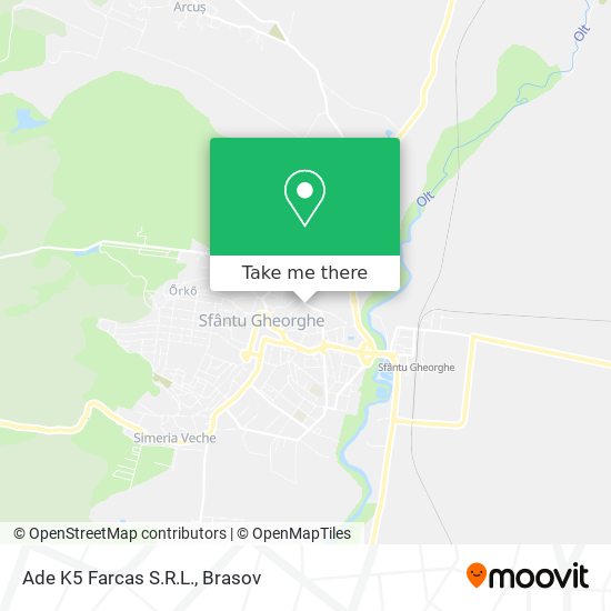 Ade K5 Farcas S.R.L. map