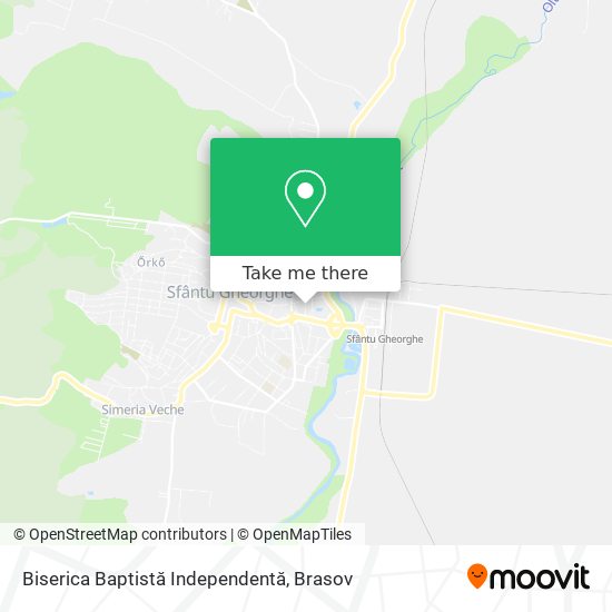 Biserica Baptistă Independentă map