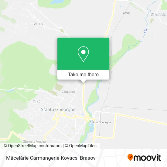 Măcelărie Carmangerie-Kovacs map