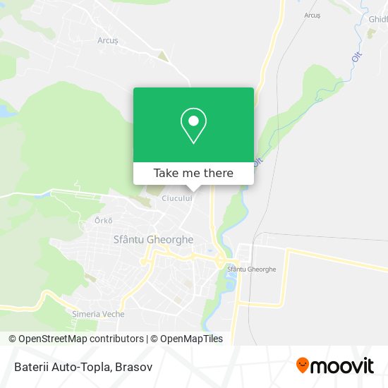 Baterii Auto-Topla map