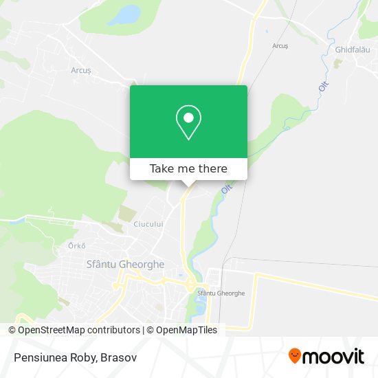 Pensiunea Roby map
