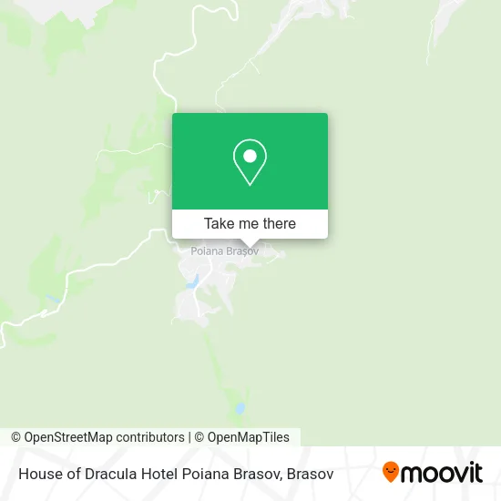 House of Dracula Hotel Poiana Brasov map