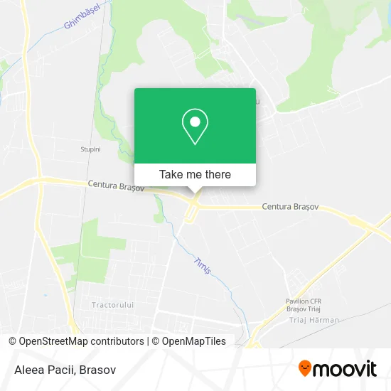 Aleea Pacii map
