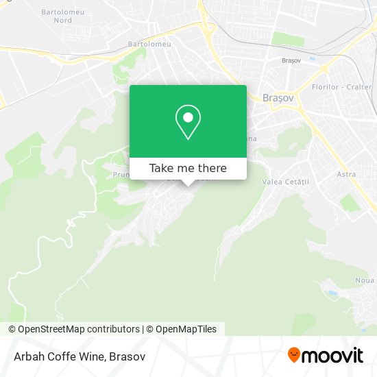 Arbah Coffe Wine map