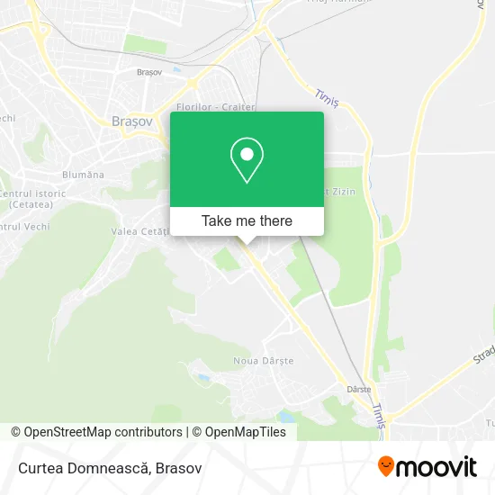 Curtea Domnească map