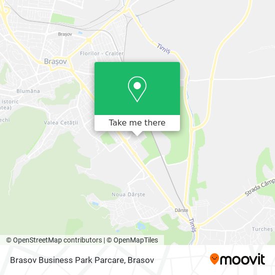 Brasov Business Park Parcare map