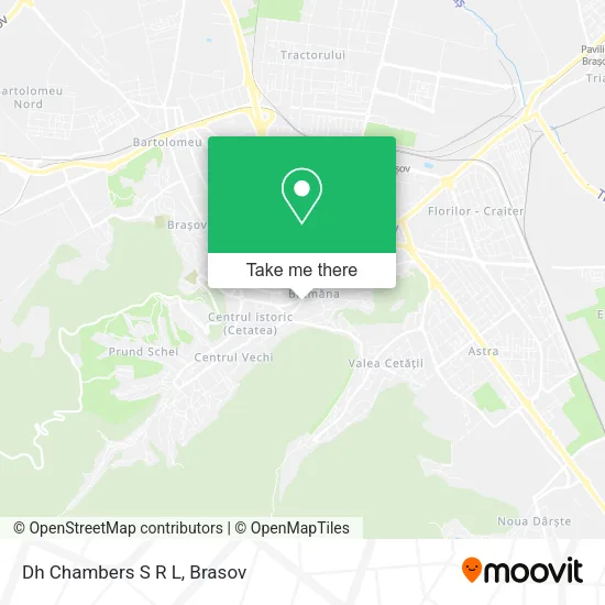 Dh Chambers S R L map