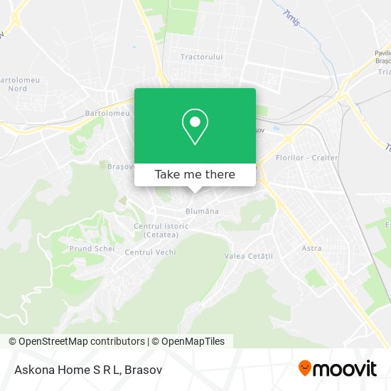 Askona Home S R L map