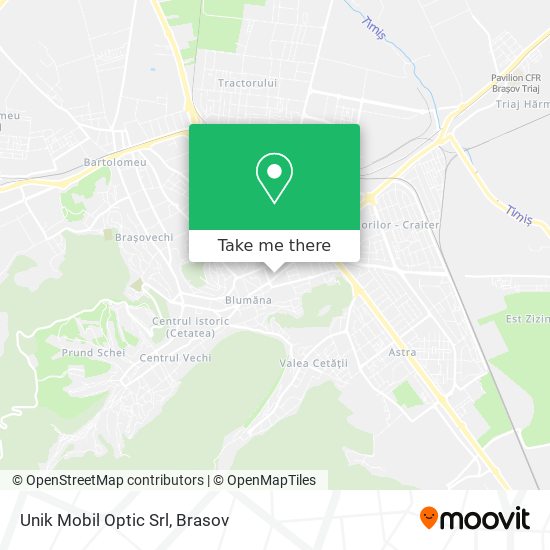 Unik Mobil Optic Srl map