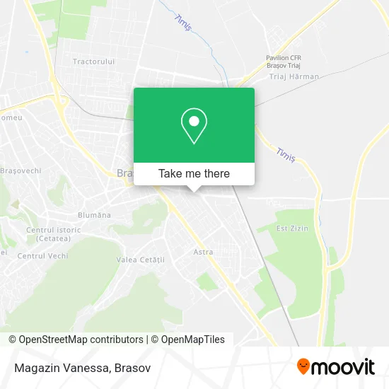 Magazin Vanessa map