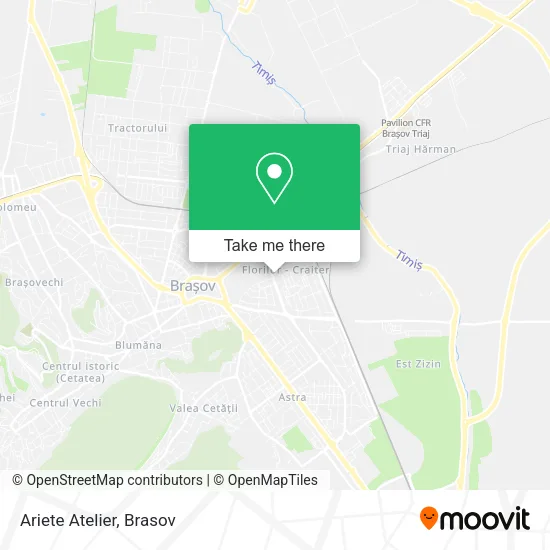 Ariete Atelier map