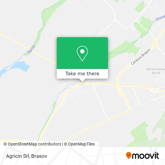 Agricin Srl map