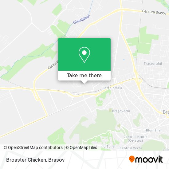 Broaster Chicken map