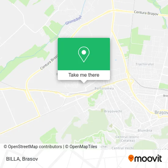 BILLA map