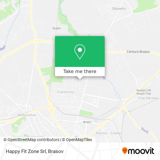 Happy Fit Zone Srl map