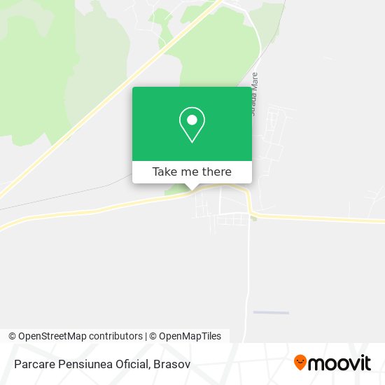 Parcare Pensiunea Oficial map