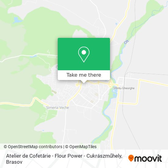 Atelier de Cofetărie - Flour Power - Cukrászműhely map