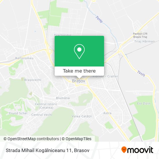 Strada Mihail Kogălniceanu 11 map