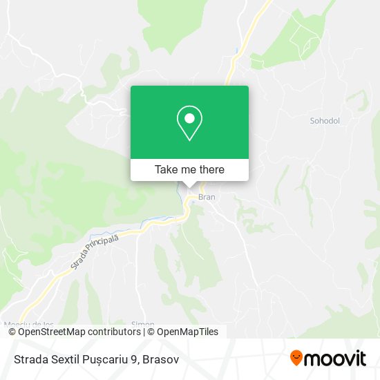 Strada Sextil Pușcariu 9 map