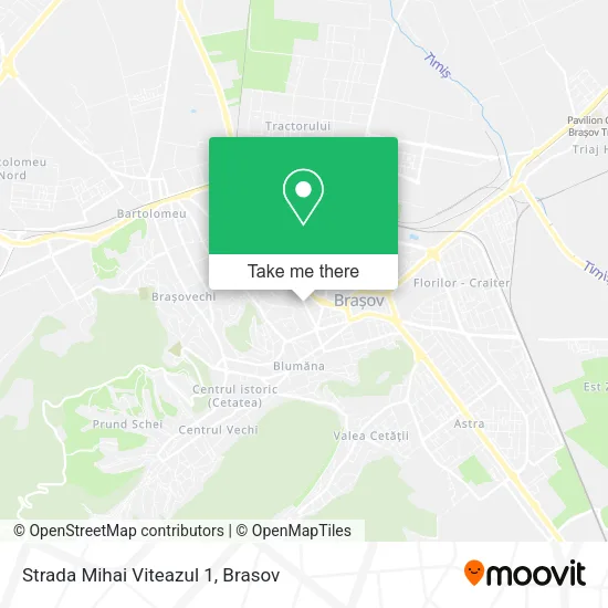 Strada Mihai Viteazul 1 map