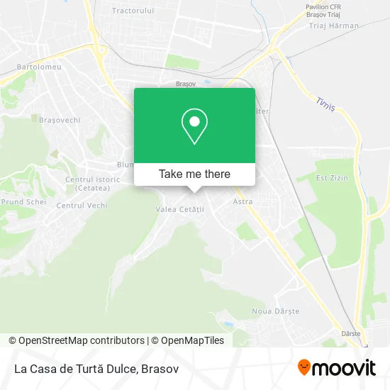 La Casa de Turtă Dulce map