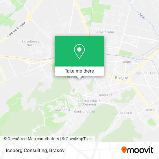 Iceberg Consulting map