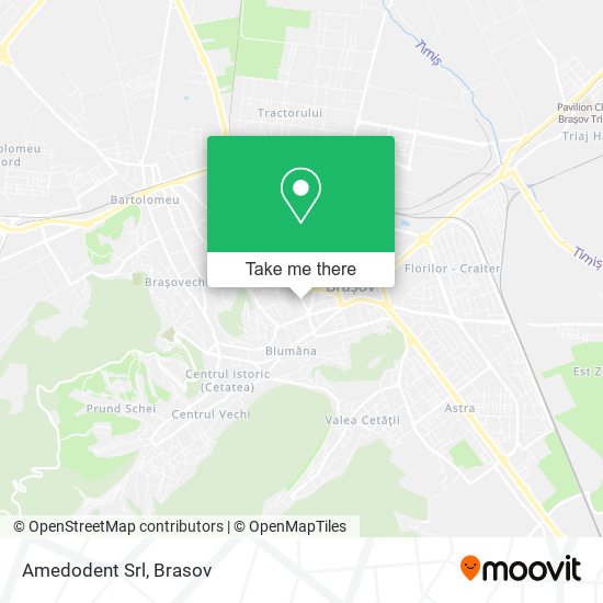 Amedodent Srl map