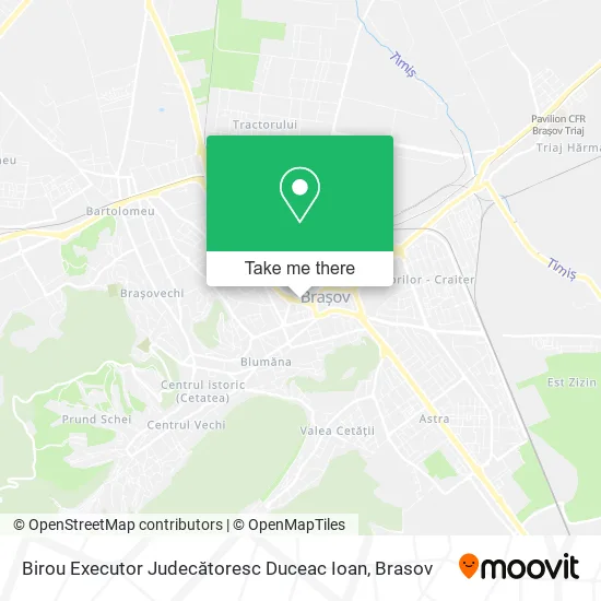 Birou Executor Judecătoresc Duceac Ioan map