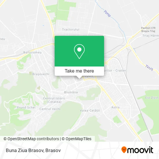 Buna Ziua Brasov map