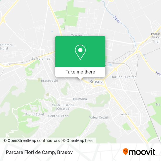 Parcare Flori de Camp map