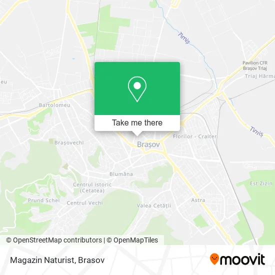 Magazin Naturist map