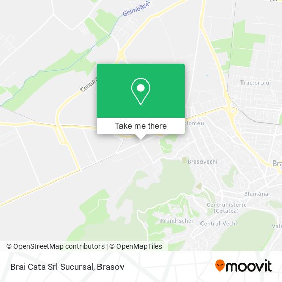 Brai Cata Srl Sucursal map