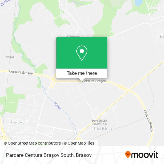 Parcare Centura Brașov South map