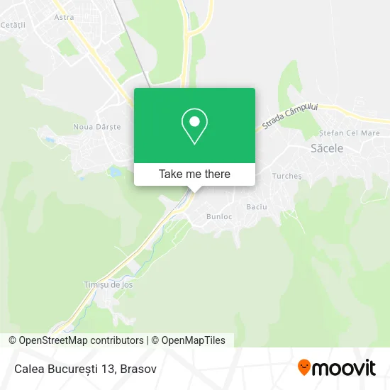 Calea București 13 map