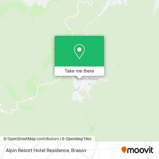 Alpin Resort Hotel Residence map