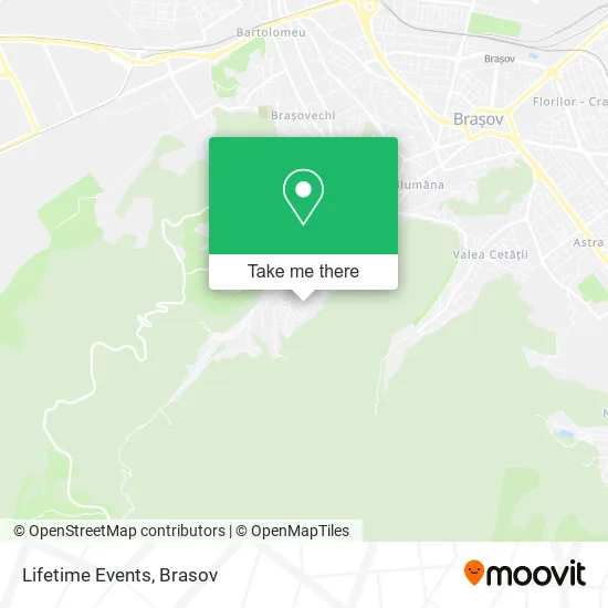 Lifetime Events map