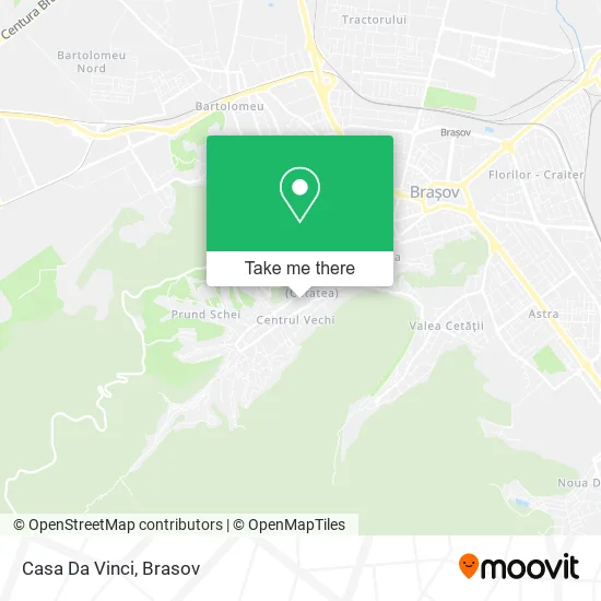 Casa Da Vinci map
