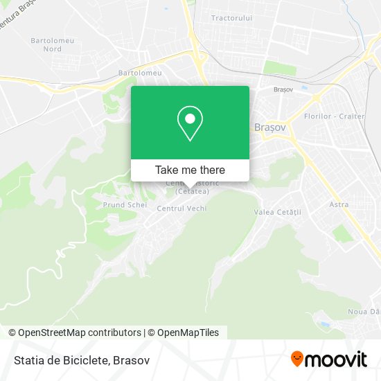 Statia de Biciclete map