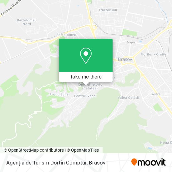 Agenția de Turism Dortin Comptur map