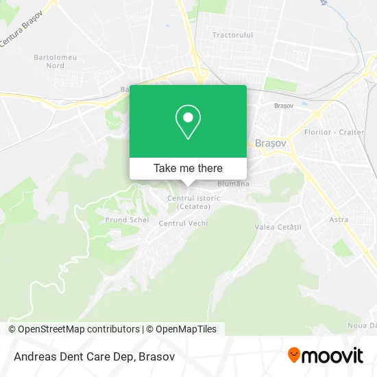 Andreas Dent Care Dep map