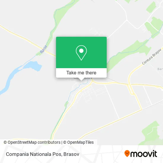 Compania Nationala Pos map